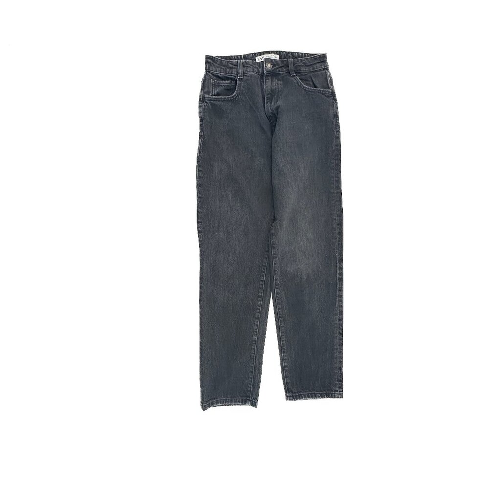 Zara‎ Straight Leg Women's size 6 Black Denim Jeans